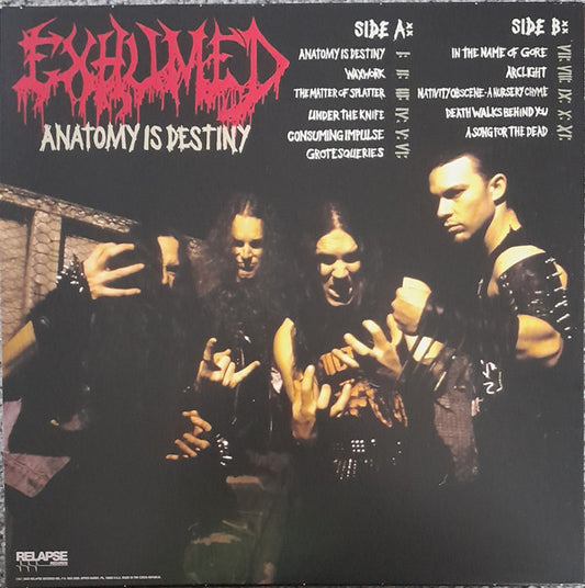 Exhumed : Anatomy Is Destiny (LP, Album, Ltd, RE, Blu)