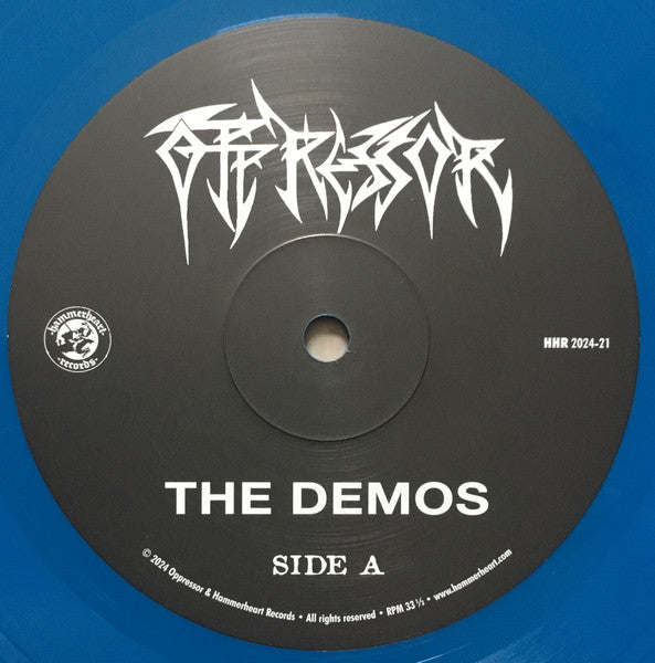 Oppressor : The Demos (LP, Album, Ltd, RM, Blu)