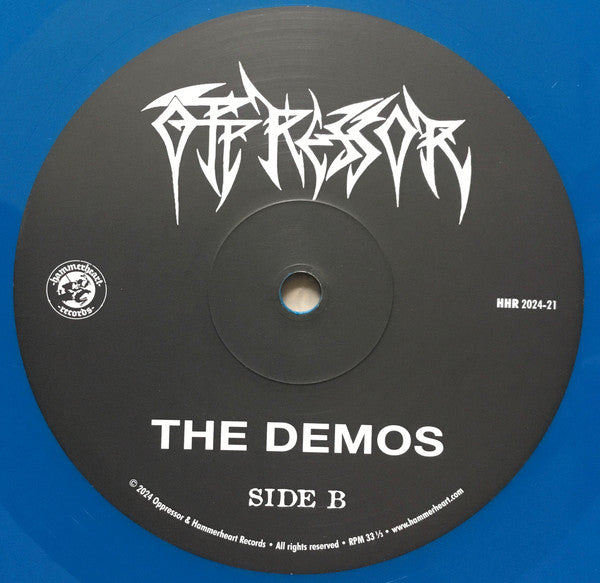 Oppressor : The Demos (LP, Album, Ltd, RM, Blu)