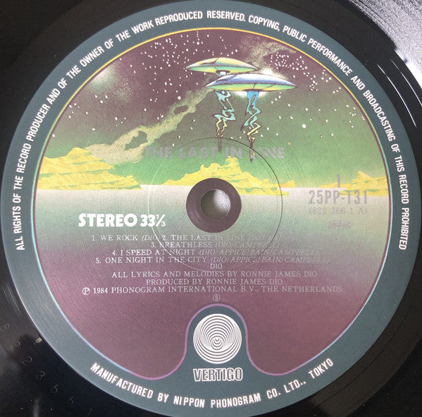 Dio (2) : The Last In Line (LP, Album)