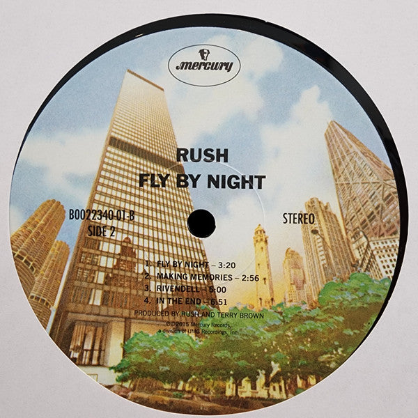 Rush : Fly By Night (LP, Album, RE, RM, 180)