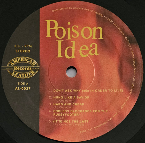 Poison Idea : We Must Burn (2xLP, RE, RM)