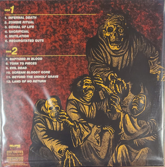 Death (2) : Scream Bloody Gore (LP, Album, RE, RP)