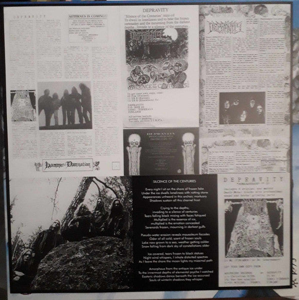 Depravity : Silence Of The Centuries (LP, Comp, Ltd, RE)