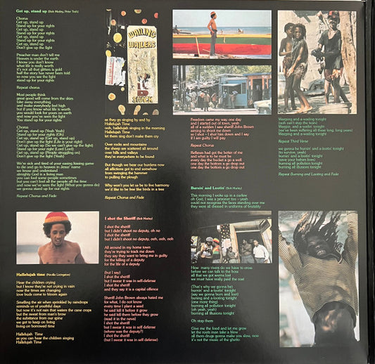 The Wailers : Burnin' (LP, Album, RE, 180)