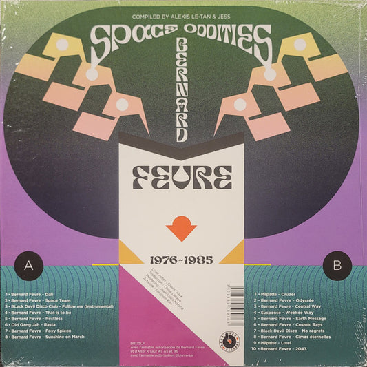 Bernard Fevre : Space Oddities 1976-1985 (LP, Album, Comp)