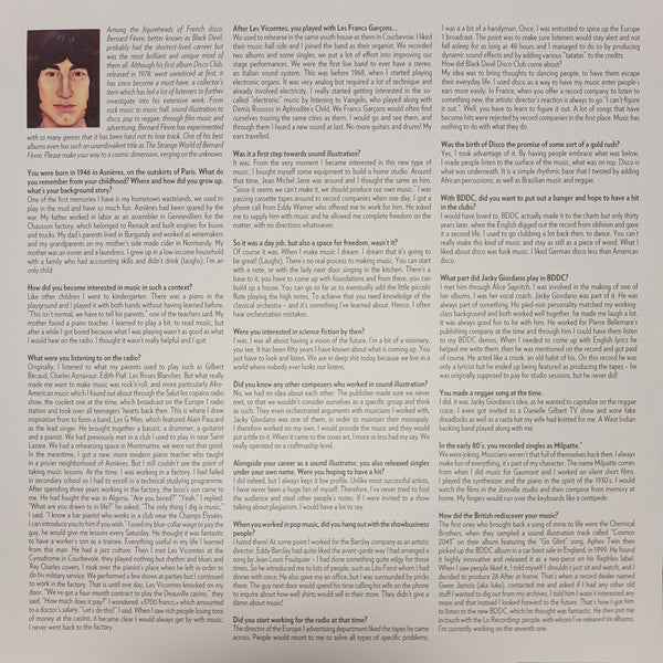 Bernard Fevre : Space Oddities 1976-1985 (LP, Album, Comp)
