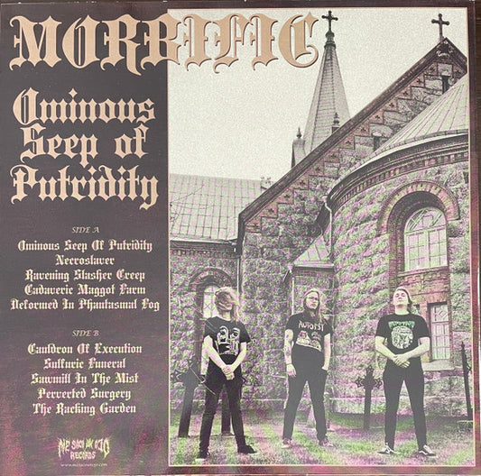 Morbific : Ominous Seep Of Putridity (LP, Album, RP, Tra)
