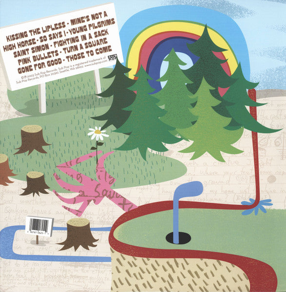 The Shins : Chutes Too Narrow (LP, Album, Whi)