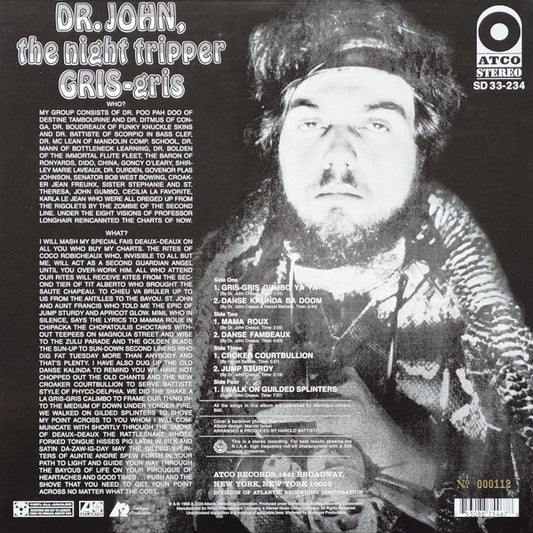 Dr. John, The Night Tripper : Gris-Gris (2x12", Album, Ltd, Num)
