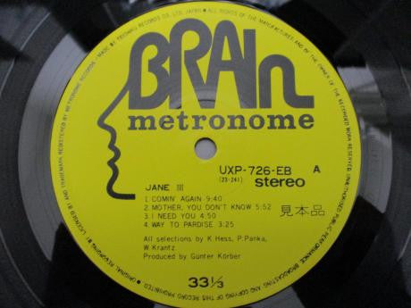 Jane : III (LP, Album, Promo, RE)