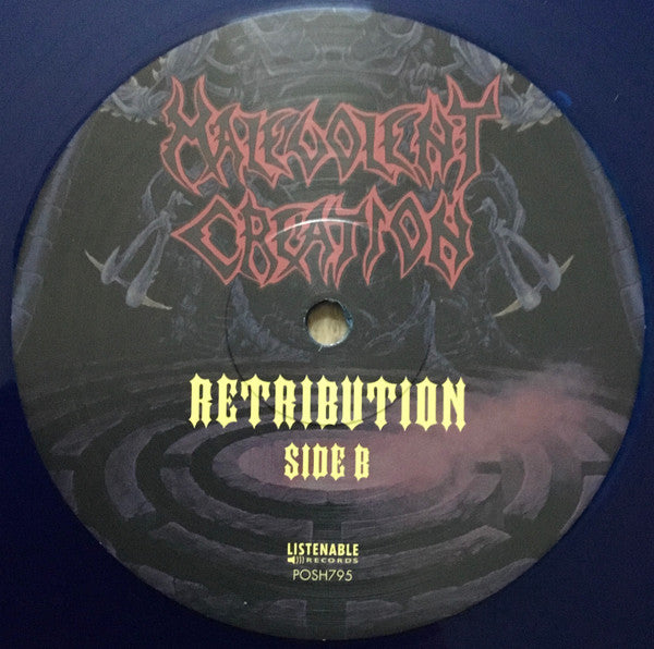 Malevolent Creation : Retribution (LP, Album, Ltd, RE, RP, Blu)