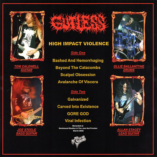 Gutless (4) : High Impact Violence (LP, Album)