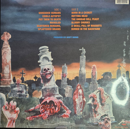 Cannibal Corpse : Eaten Back To Life (LP, Album, RE, 180)