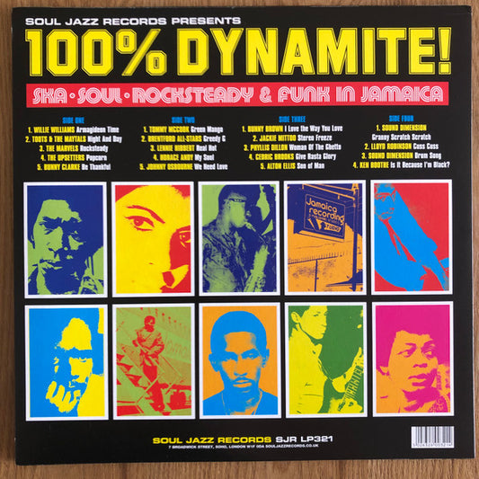 Various : 100% Dynamite! (2xLP, Comp, RM)