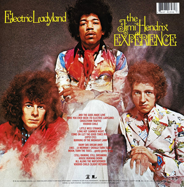 The Jimi Hendrix Experience : Electric Ladyland (2xLP, Album, RE, RM, RP, 180)