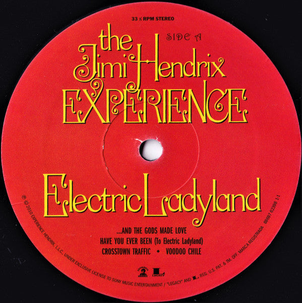 The Jimi Hendrix Experience : Electric Ladyland (2xLP, Album, RE, RM, RP, 180)