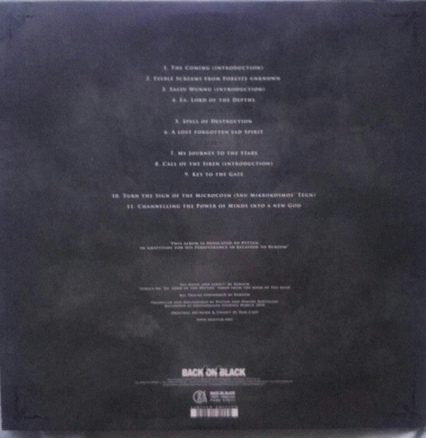 Burzum : From The Depths Of Darkness (2xLP, Album, Ltd, Whi)