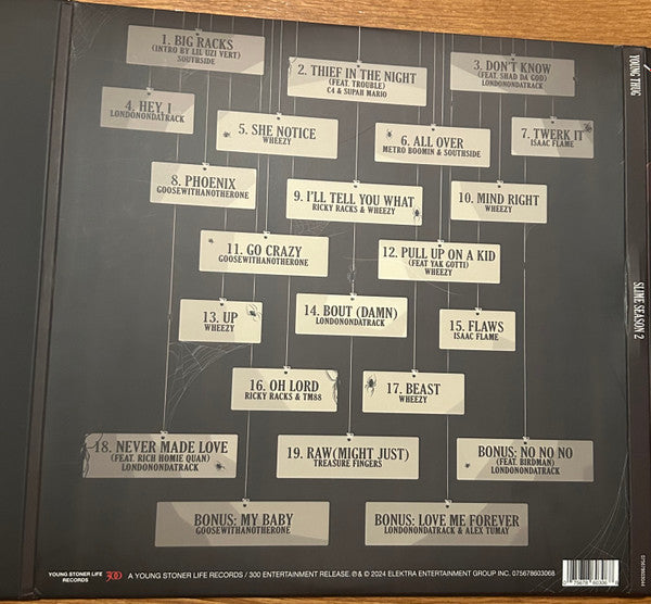 Young Thug (2) : Slime Season 2 (3xLP, Mixtape)