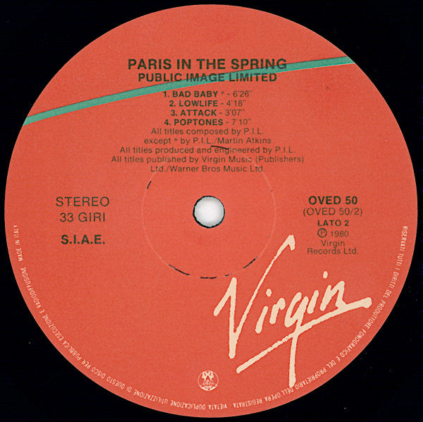 Image Publique S.A.* : Paris Au Printemps (LP, Album, RE)