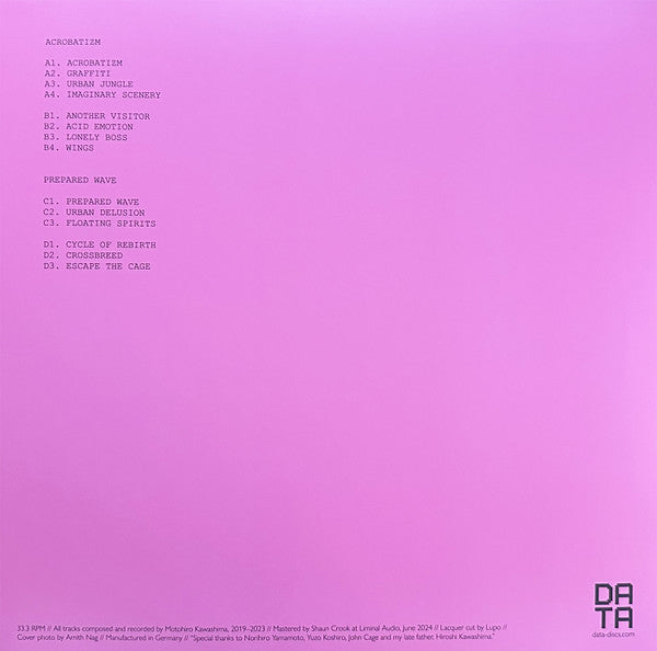 Motohiro Kawashima : Acrobatizm / Prepared Wave (LP, Album, Pin + LP, Album, Pin)
