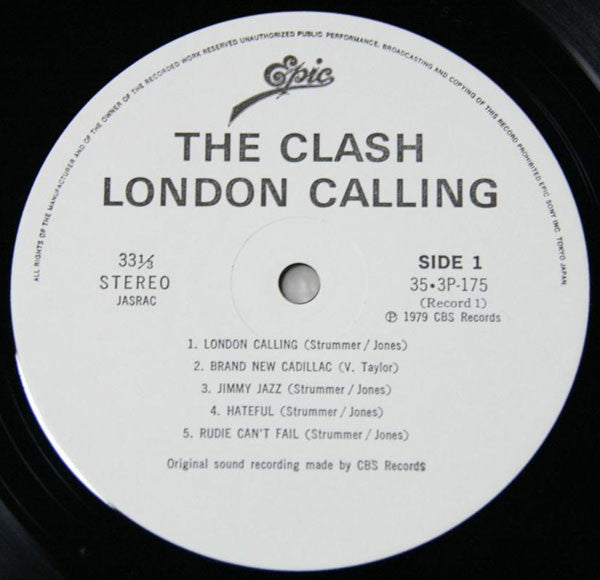 The Clash : London Calling (2xLP, Album, Gat)