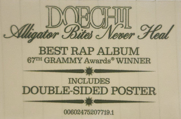 Doechii : Alligator Bites Never Heal (LP, Album, Ltd, Gol)
