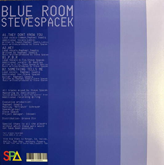 Steve Spacek : Blue Room (12", EP)