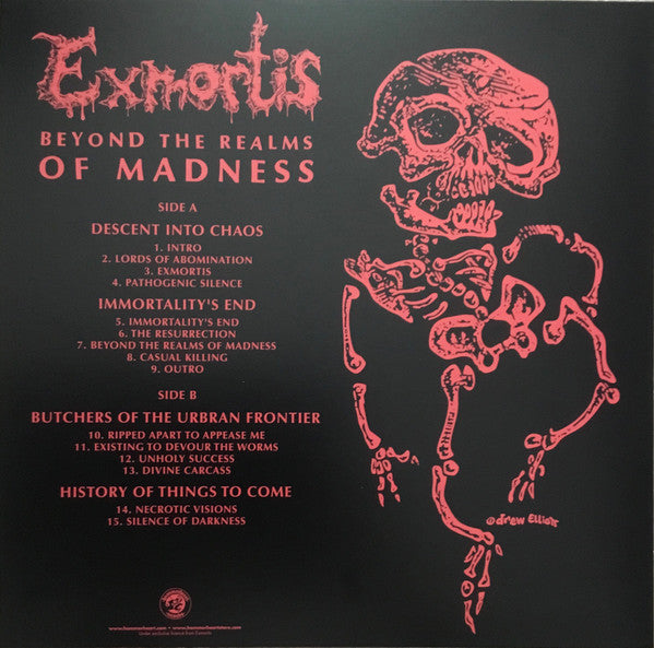 Exmortis : Beyond The Realms Of Madness (LP, Comp, Ltd)