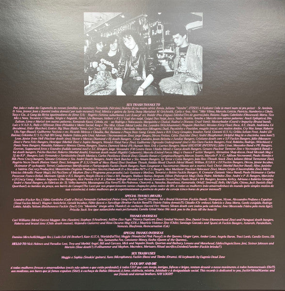 Sextrash : Sexual Carnage (LP, Album, Ltd, RE)