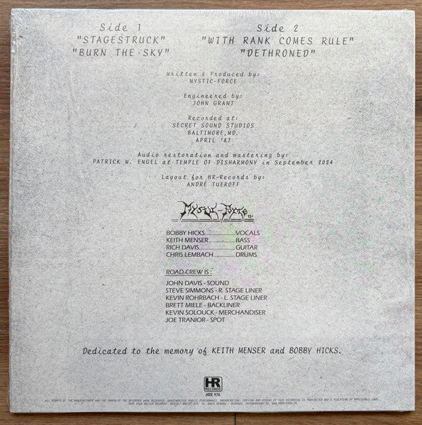 Mystic-Force : Mystic-Force (12", EP)