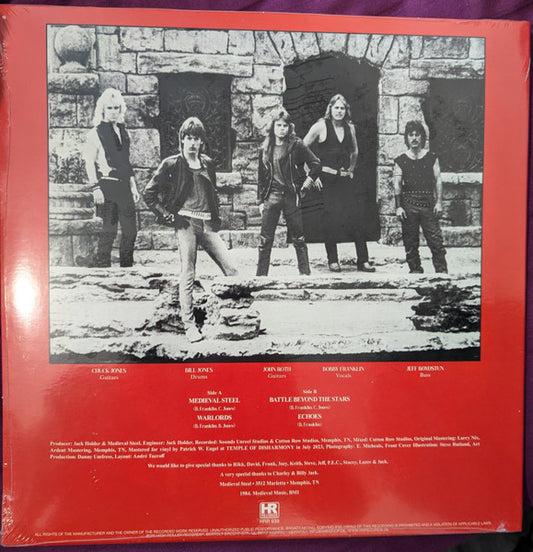 Medieval Steel : Medieval Steel (12", EP, RE, RM)