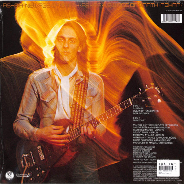 Ashra : New Age Of Earth (LP, Album, RE, RP)