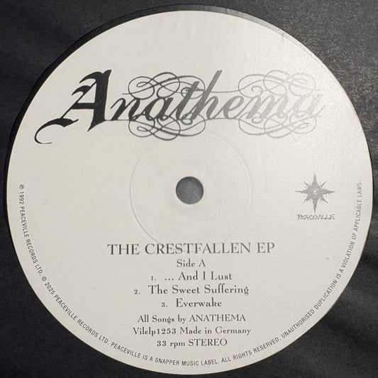 Anathema : The Crestfallen EP (12", EP, RE, RM)