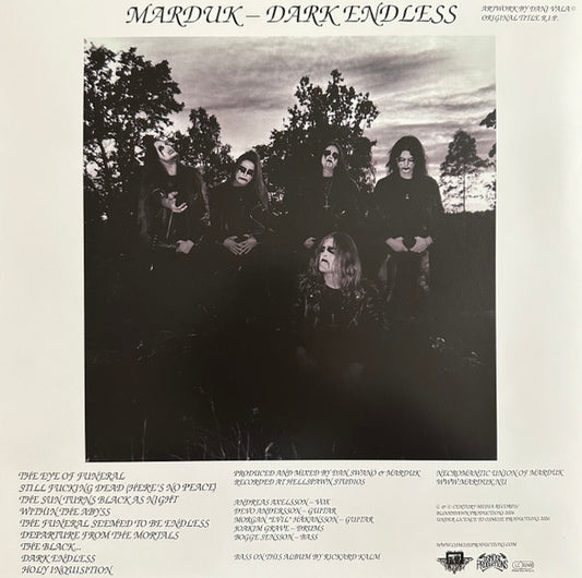 Marduk : Dark Endless (LP, Album, Ltd, RE, Gal)