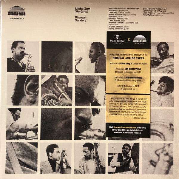 Buy Pharoah Sanders : Izipho Zam (My Gifts) (LP, Album, RE, RM