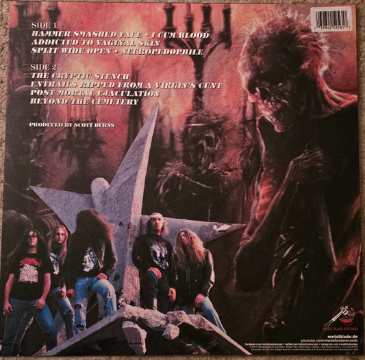 Cannibal Corpse : Tomb Of The Mutilated (LP, Album, Ltd, RP, Whi)