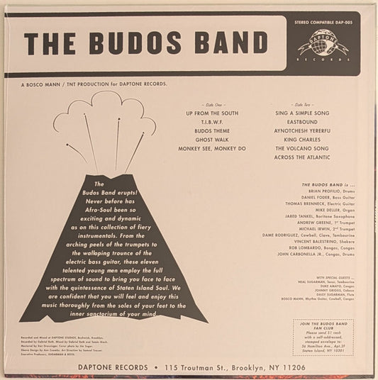 The Budos Band : The Budos Band (LP, Album, RE, RM)