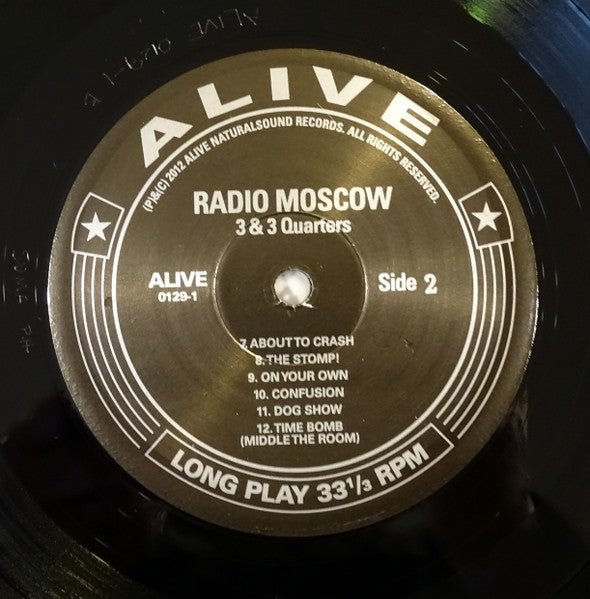 Radio Moscow (2) : 3 & 3 Quarters (LP, Album)