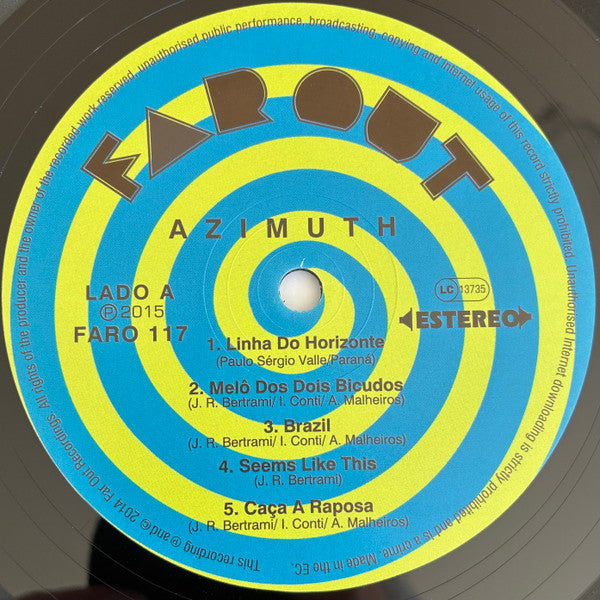 Azimüth* : Azimüth (LP, Album, RE, Gat)