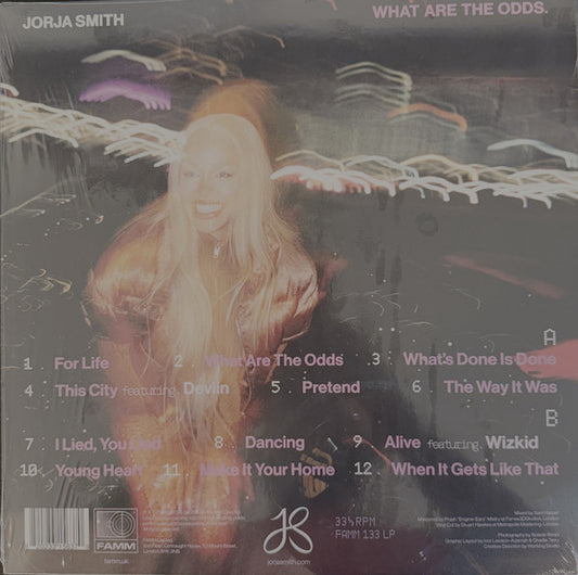 Jorja Smith : What Are The Odds (LP, Album, Ltd, Spl)