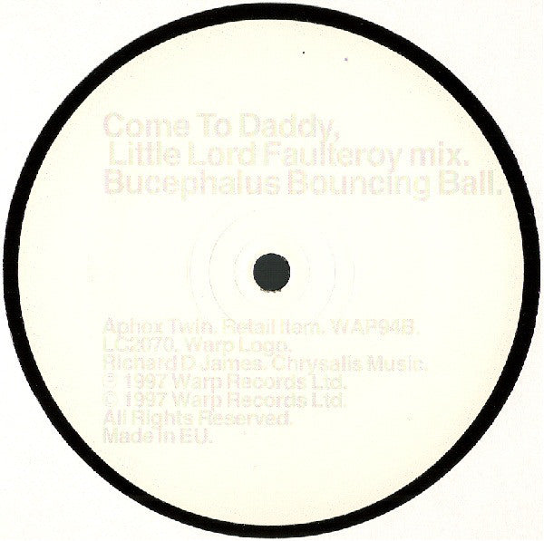 Aphex Twin : Come To Daddy (12", Single, RP)