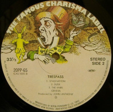 Genesis : Trespass (LP, Album, RE)