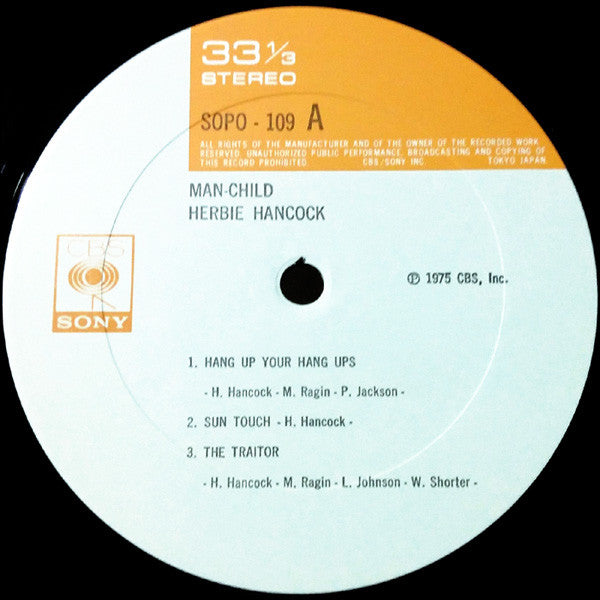Herbie Hancock : Man-Child (LP, Album)