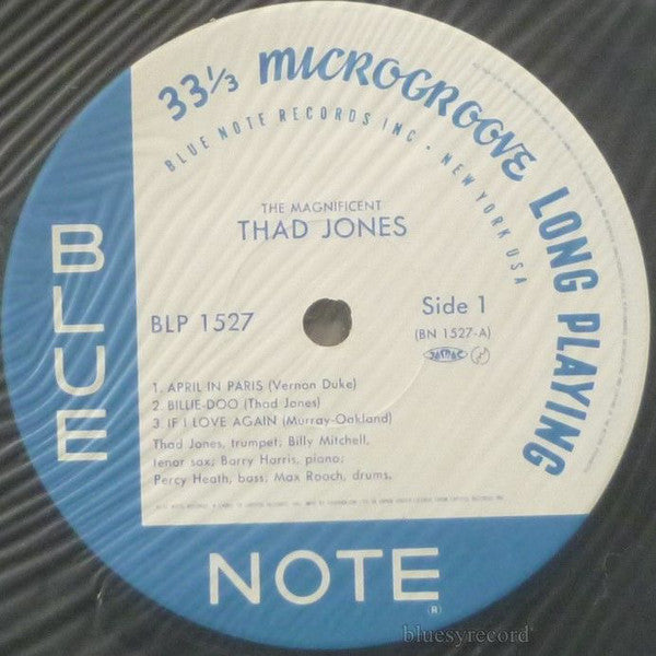Thad Jones : The Magnificent Thad Jones (LP, Album, Mono, RE)