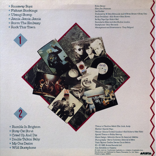 Stray Cats : Stray Cats (LP, Album)