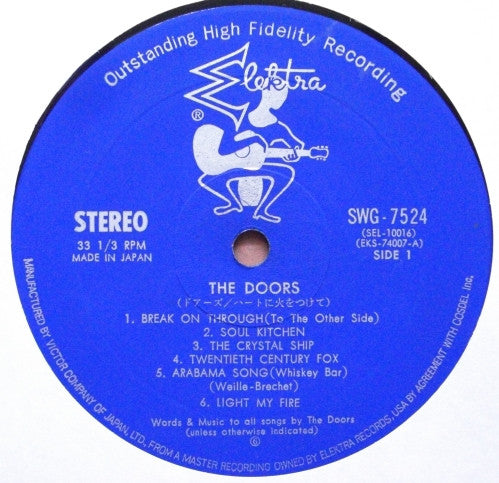 The Doors : The Doors (LP, Album, RE)