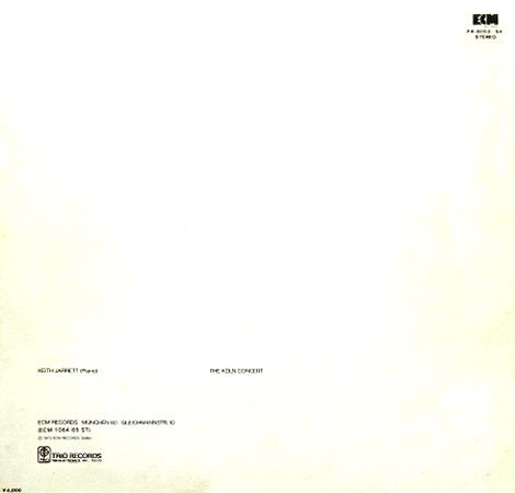 Keith Jarrett = キース・ジャレット* : The Köln Concert = ケルン・コンサート (2xLP, Album, Gat)