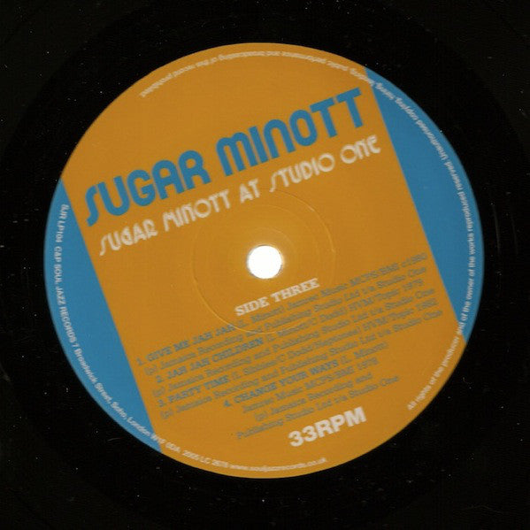 Sugar Minott : Sugar Minott At Studio One (2xLP, Comp)