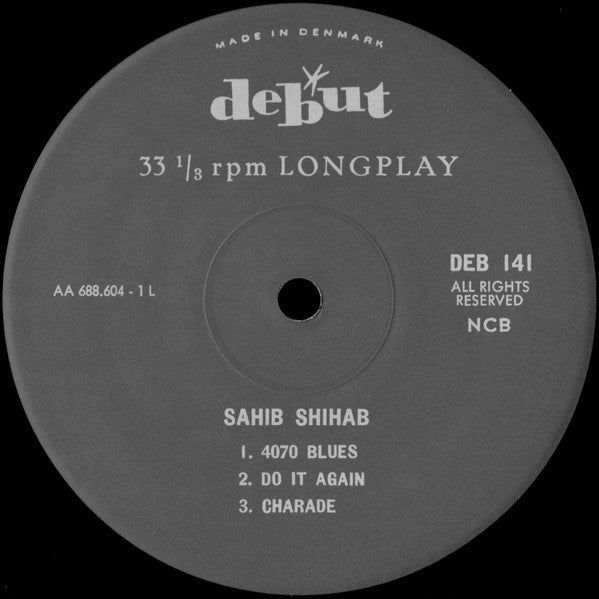 Sahib Shihab : Sahib's Jazz Party (LP, Album, RE, 200)